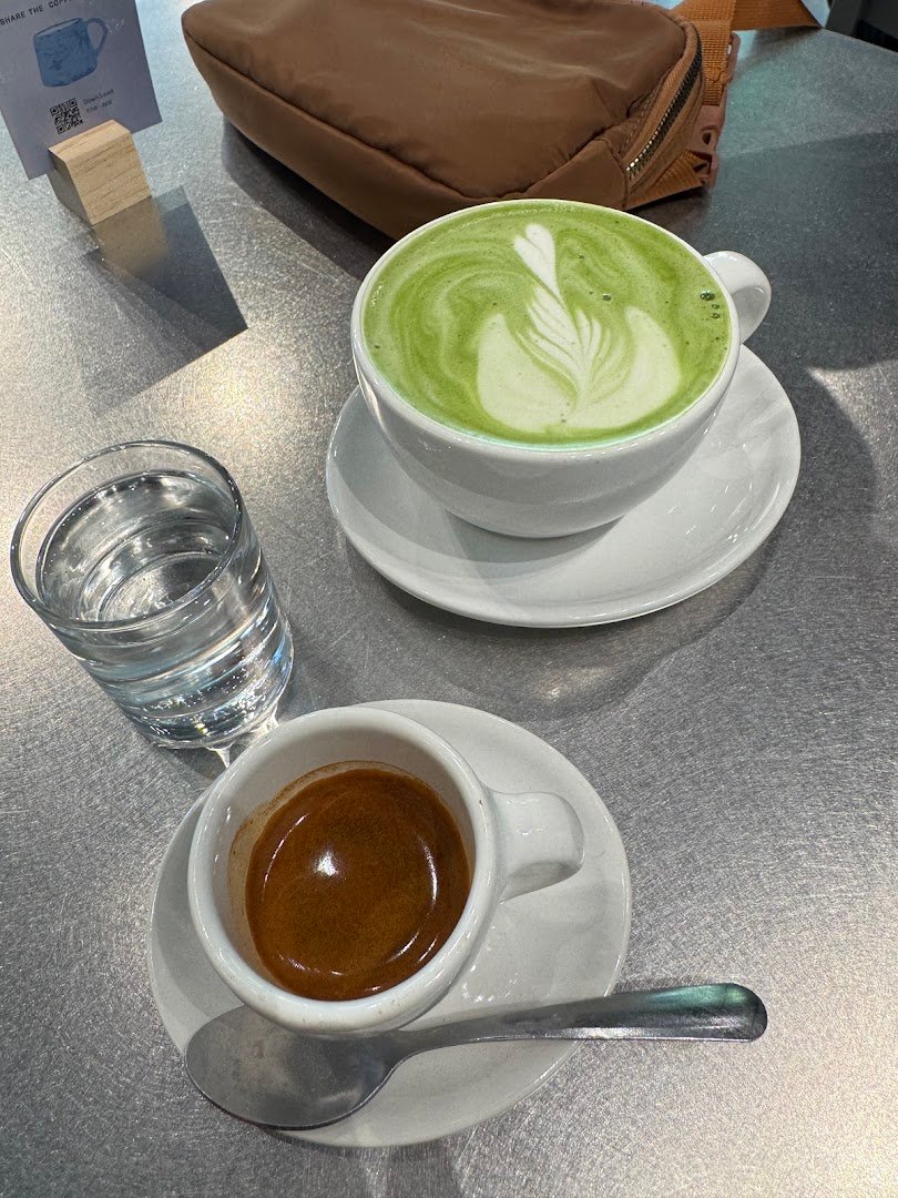 Coffee at Blue Bottle Coffee, specialty coffee shop in Las Vegas