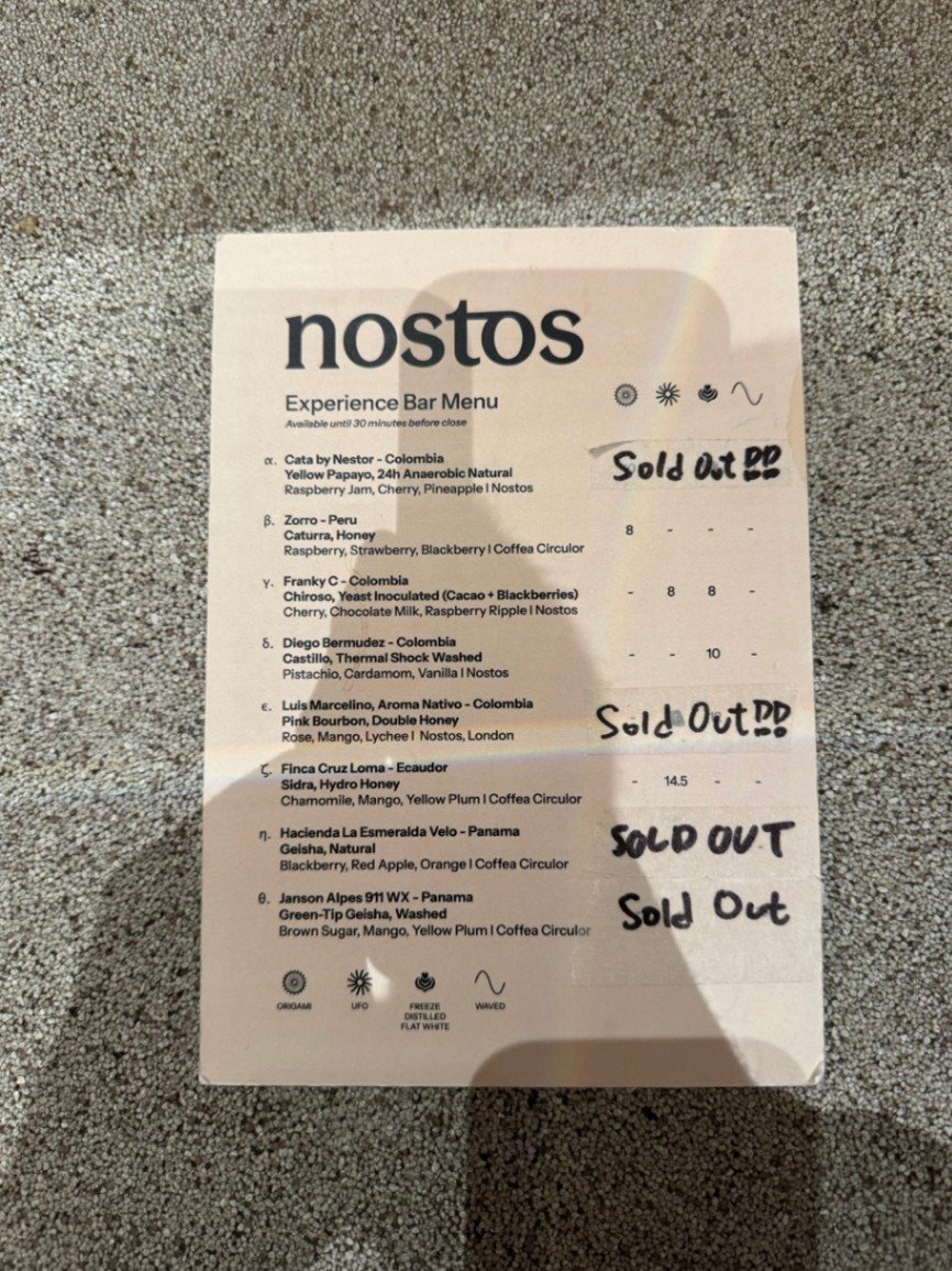 User photo of Nostos Coffee (St James's) by Sheldon