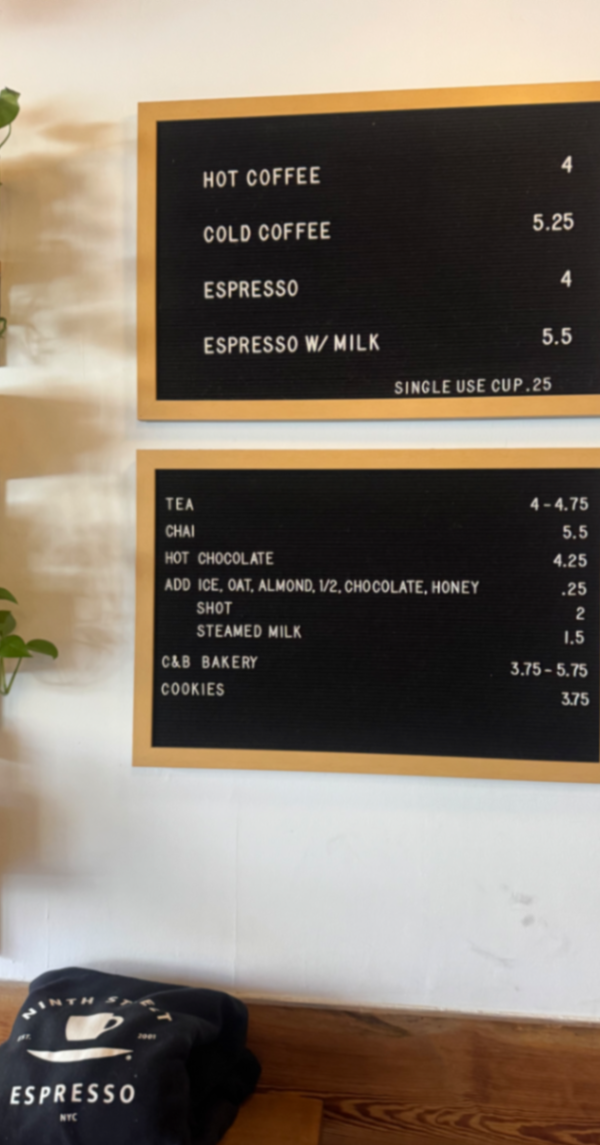 User review photo 9 of Ninth Street Espresso