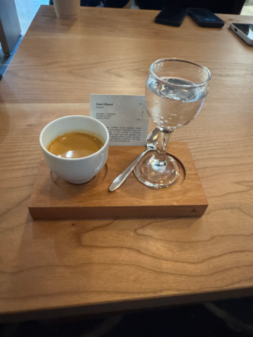 User photo of Maru Coffee by Sheldon