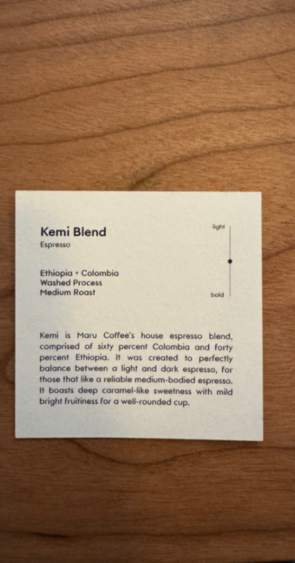 User review photo 4 of Maru Coffee